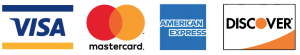 cc_logos VISA, MASTERCARD, AMEX, DISCOVER CARD